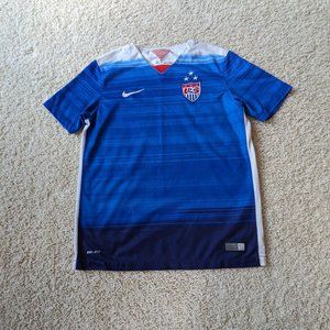 Nike Dri-Fit USA Soccer Blue Jersey